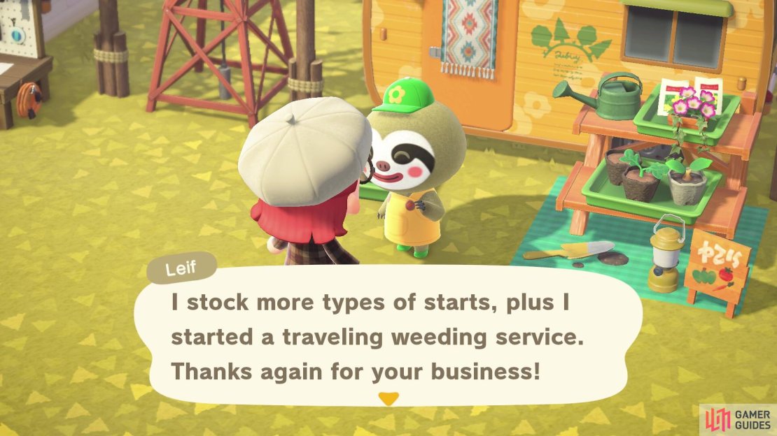 His shop on Harv&rsquo;s Island offers more starts! Yay!