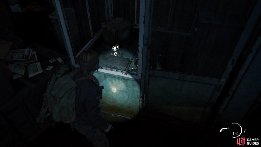 Once you’ve gone into the flooded garage, look to your left to find this Coin.