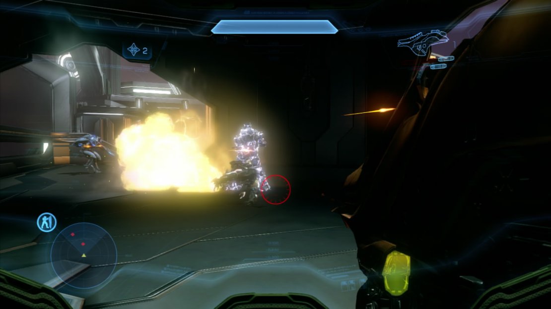 The covenant version of the UNSC&rsquo;s rocket launcher. It fires glowing green projectiles that will ricochet off the ground if fired at an angle. Although they are explosive, they do not do as much damage as the rocket launcher, however they can fire up to five times before reloading to the rocket launcher&rsquo;s two. Best used at short-medium range.