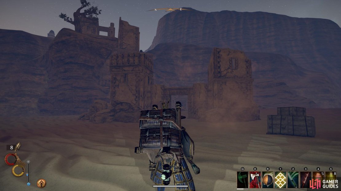 The entrance to Undercity Passage, found south of Levant outside the city walls.