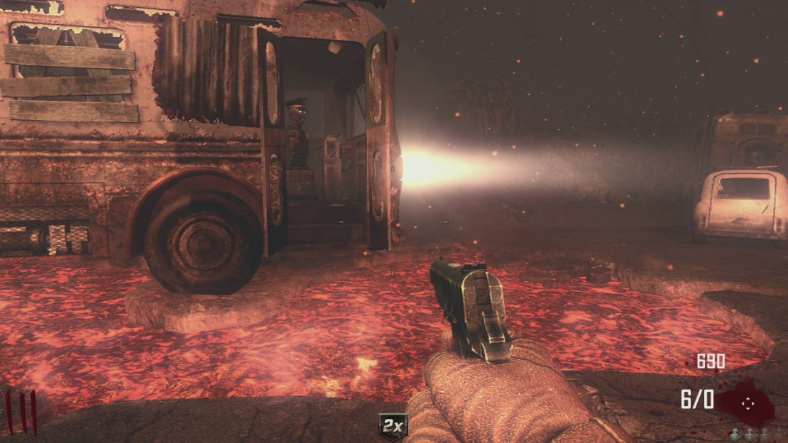 Green Run is the only TranZit level in Black Ops 2 zombies (so far) and it features five core areas linked together by a bus route. Each area contains a number of doors, weapons, Perk-a-Cola machines and buildable items that we can utilise, so exploration is important if you want to find all there is to find in Green Run.  Whilst exploration is important, so too is the bus. When you reach an area, you are able to leave the bus and wander around for a short amount of time. When you hear the driver honk the horn, that means it is time to get back on board as this signals to you that it is about to leave your current map. Failure to do so means that you will be stranded at your current location and will be forced into fending off zombies until the bus returns which can take around 5 minutes.  Whilst riding on the bus, note that it is still possible to be attacked by zombies. They will climb on the sides, pull out the boards on the windows and come inside. So it is important to stay alert at all times, there is no down time in zombies! To make things a little easier we can upgrade the bus by collecting specific items hidden throughout the various zones of Green Run. You can find the locations of these items here:  Walking too far from the main zones will see you enter the fog that surrounds each area. Whilst in the fog, your vision will be limited to a few meters in front of you and additionally, you will be attacked by denezins. If you manage to be targeted by these guys, they will jump on your back and claw away at you until you die. To kill them you need to mash the melee button until they let go.  To unlock the use of Perk-a-Cola machines, you must turn on the power. This can be done in the fourth area we arrive at. Once the power is turned on, we will also trigger the spawn of an electrified boss zombie known as &lsquo;Him&rsquo; or &lsquo;Avogadro&rsquo;.  Our guide will take you through all the main areas and a few secret areas found in the Green Run map. Note that there will always be zombies about, so rather than continually reminding you, I&rsquo;m not going to mention them any more than is necessary.
