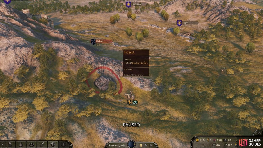 Assaulting hideouts will provide you with a base amount of denars, usually around 80, in addition to that which you gain from selling loot.