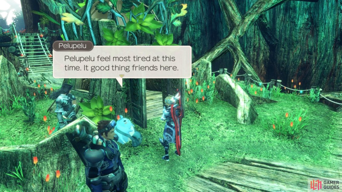 This quest requires that you speak to Pelupelu at different times of the day.