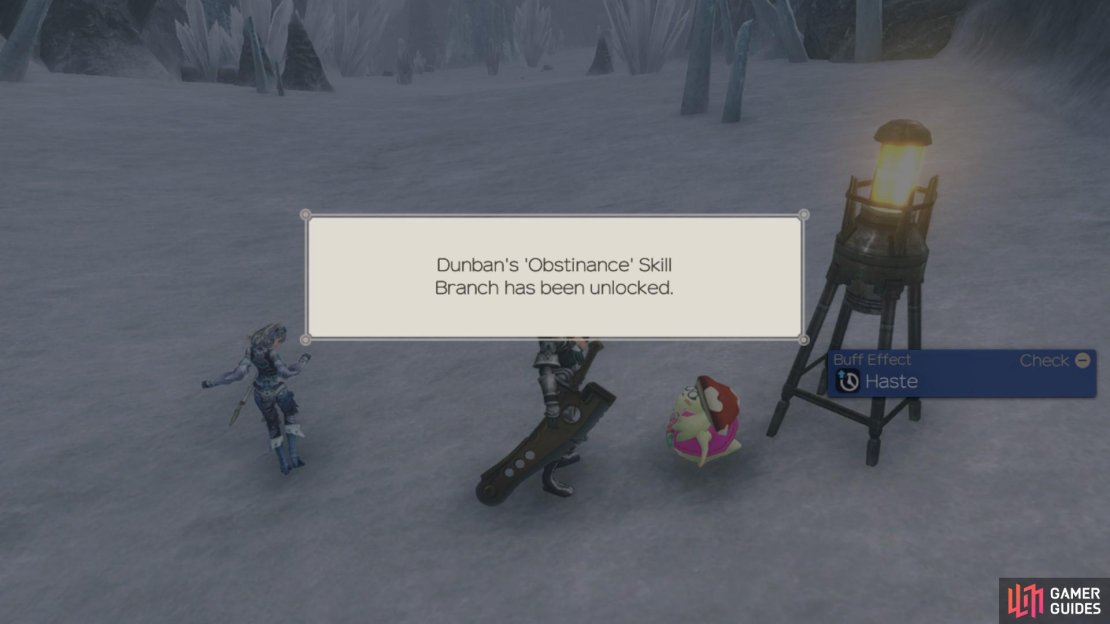 Completing this quest will unlock Dunban&rsquo;s Obstinance Skill Branch.