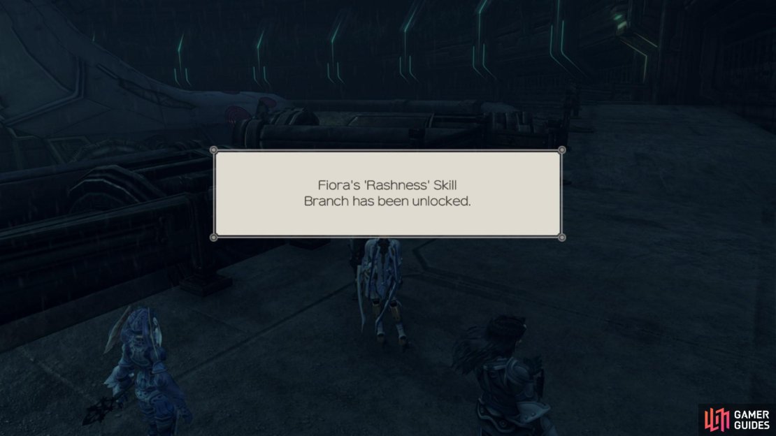 Fiona&rsquo;s fourth skill branch, Rashness.