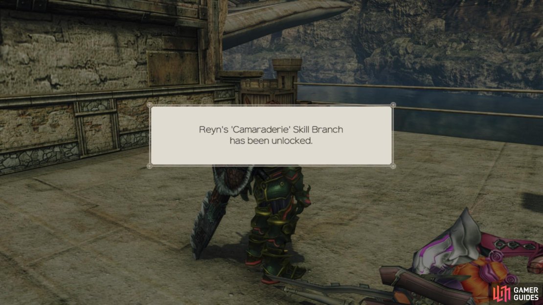 Completing this quest will unlock Reyn&rsquo;s fifth skill branch, Camaraderie.