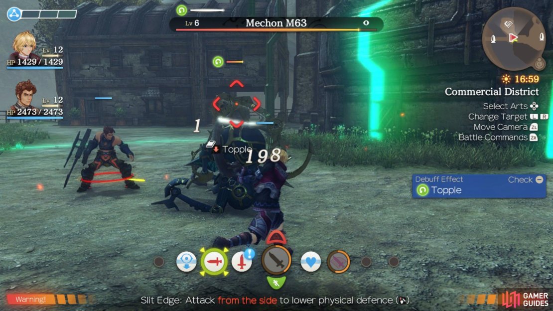 You&rsquo;ll need to Topple Mechon enemies to deal any damage to them.