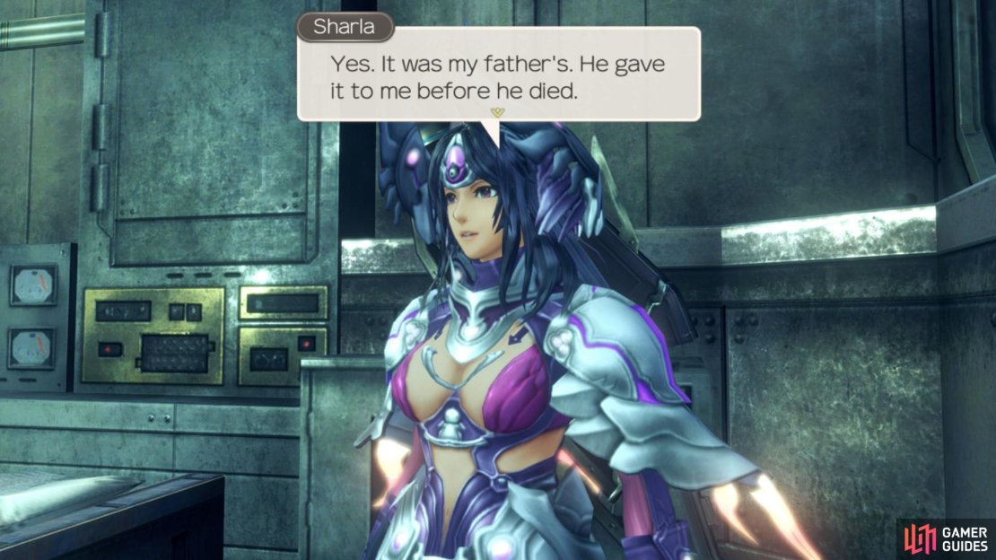 Shulk offers to fix Sharla&rsquo;s watch for her.