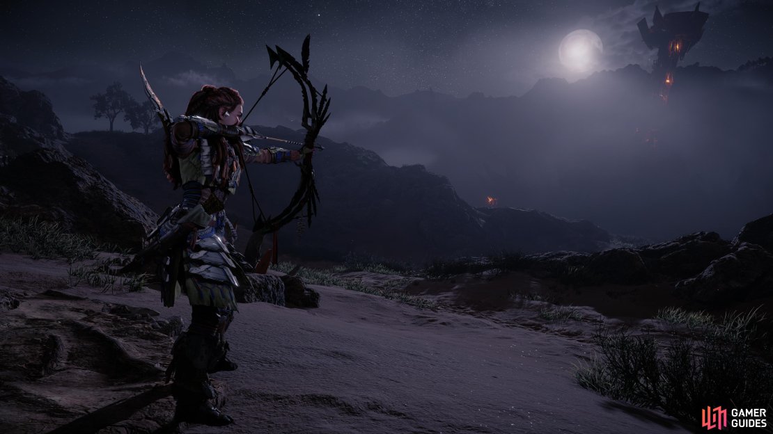 Aloy tests out her new Regalla&rsquo;s Wrath .