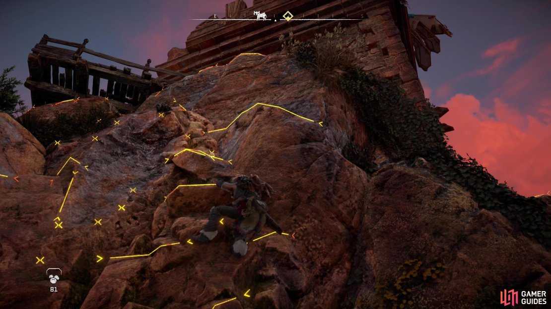 Climb up to the tower,