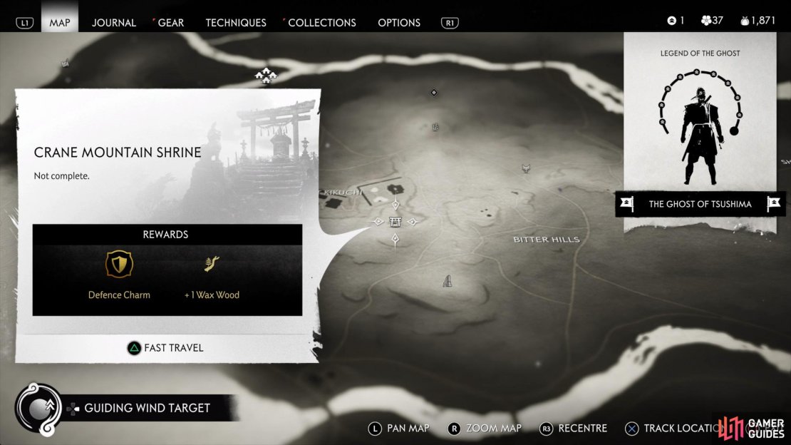  Head Northeast of Bitter Hills to find the entrance