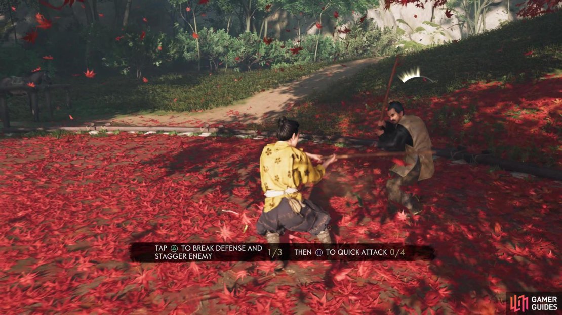 Heavy attacks will fill up a blocking enemy&rsquo;s gauge