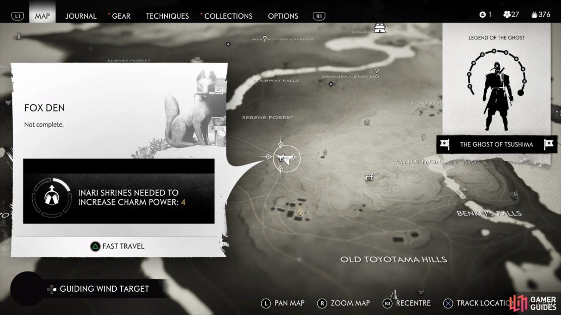 Head South of Serene Forest to be greeted by a Fox
