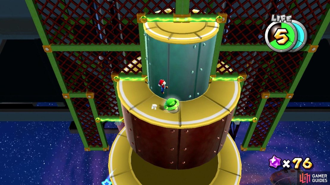 Though getting hit my the Spring Topman wont damage you, you&rsquo;ll still experience knock-back and can be knocked off the platform.