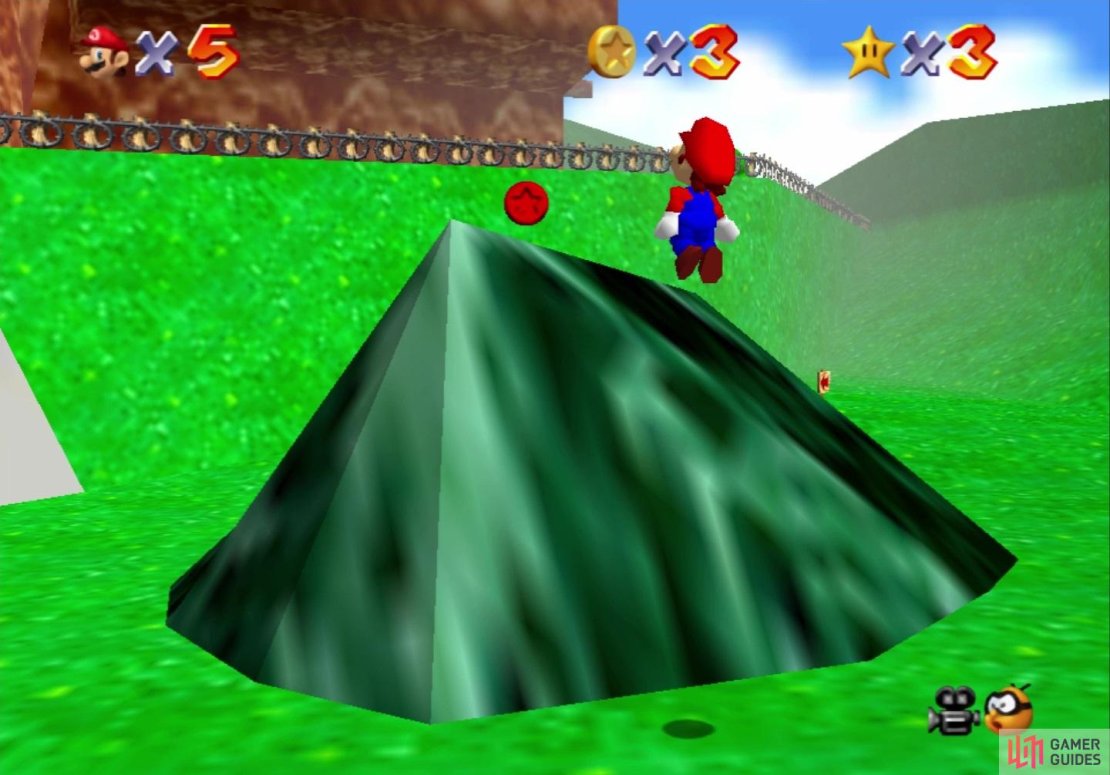 The location of Red Coin 1