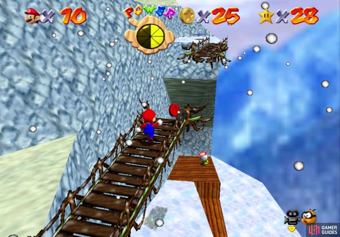 The fifth coin is by the large broken bridge