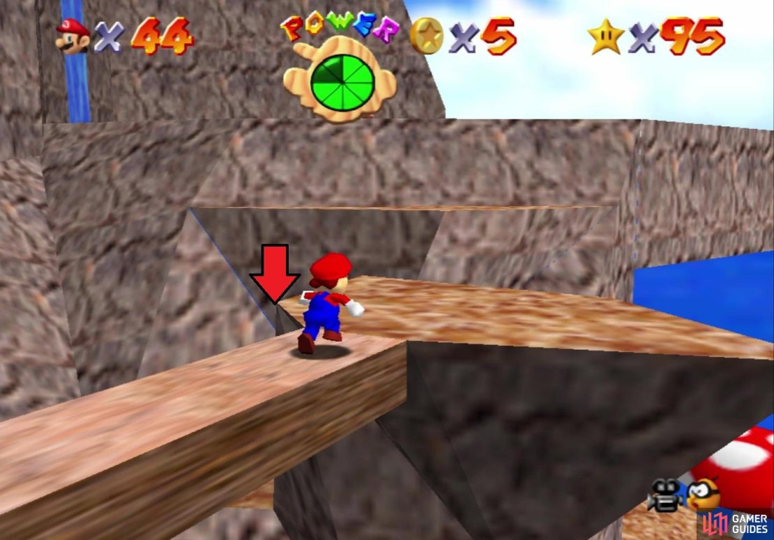 The Buddy will be located on a ledge just below here