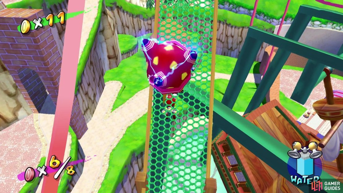 Get rid of the electrokoopas by bumping them off the paths, so they don&rsquo;t electrocute you!