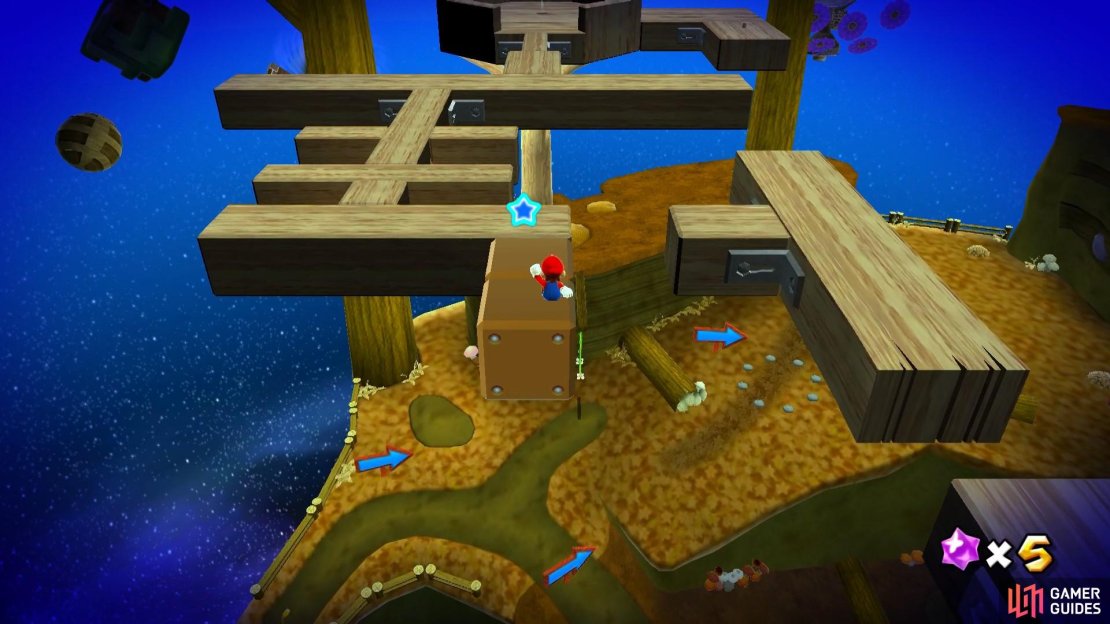 You&rsquo;ll need to use some shortcuts to get ahead of Cosmic Mario.