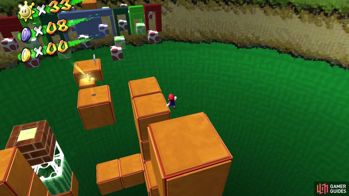 You can only make this jump if you jump off at the blocks&rsquo; highest point.