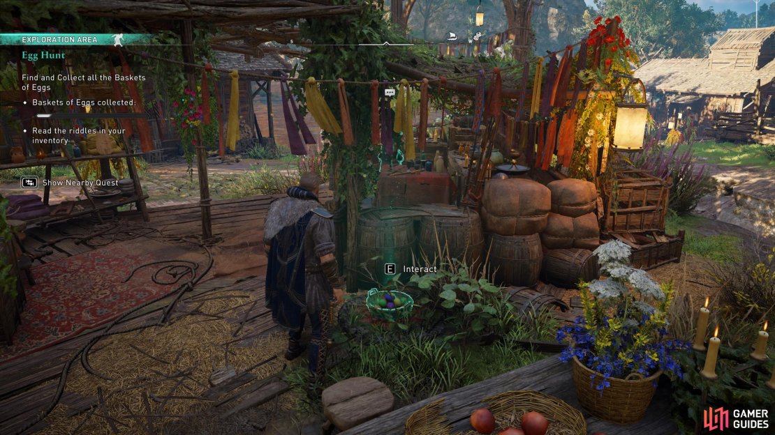 Next to Norvid&rsquo;s shop in the festival grounds.
