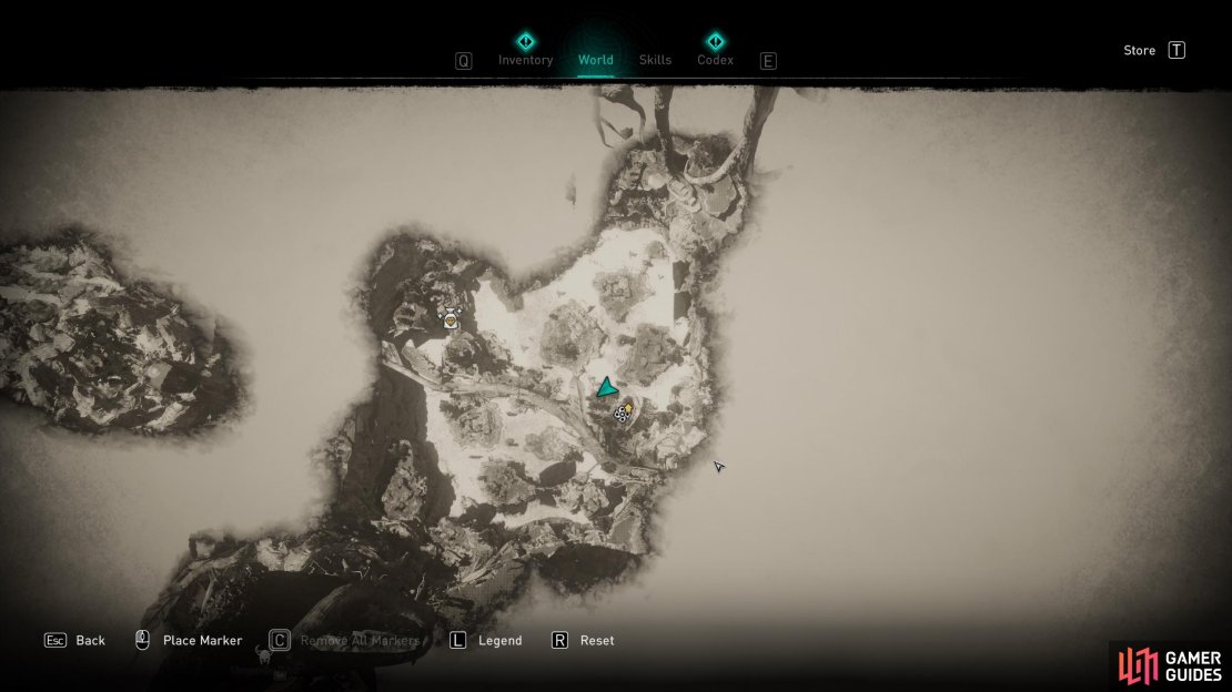 The location of the invoker encounter where Brodir is waiting.