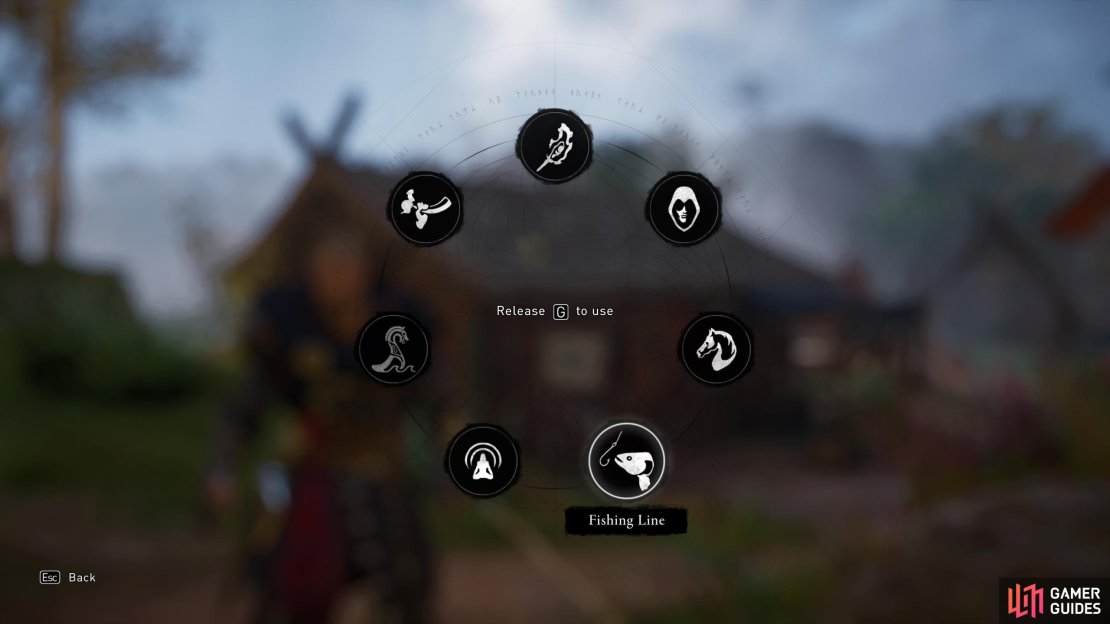 Once you&rsquo;ve constructed the Fishing Hut, you&rsquo;ll be able to use the Fishing Line.