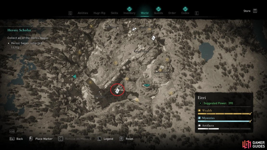 The location of the building where the Helheim Scheme (Head) can be found.