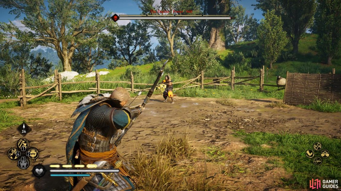 Try to hit Herbert&rsquo;s weak points as soon as possible, on his left leg and right arm.