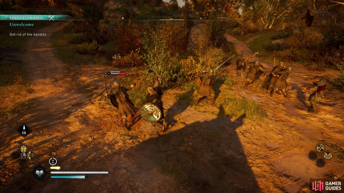 Take out the ranged units as soon as possible when the fight begins.