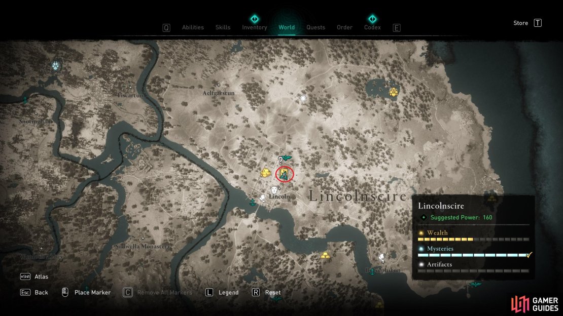 The location of the ability in the northeast of Lincoln.