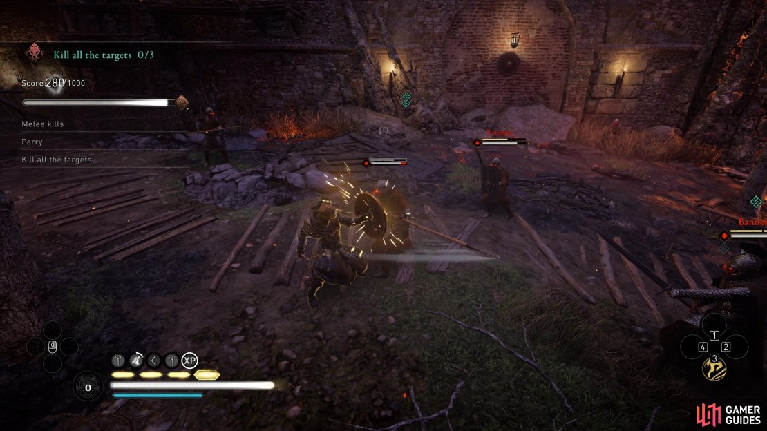 You&rsquo;ll earn mastery points each time you parry, while also restoring some health.