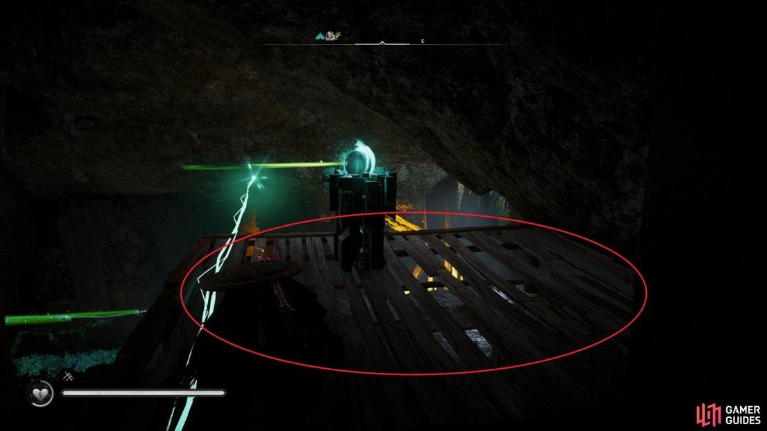 You’ll need to shoot the wooden platform to free the pedestal so that you can move it.