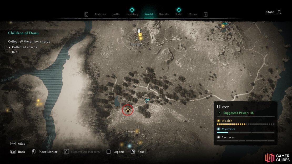 Once you&rsquo;ve looted the clue in the burned house, you&rsquo;ll be able to track The Blaze in the fields to the west.