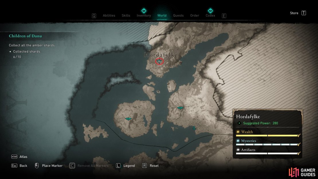The location of the Ulvannos Iron Mine in northern Hordafylke.