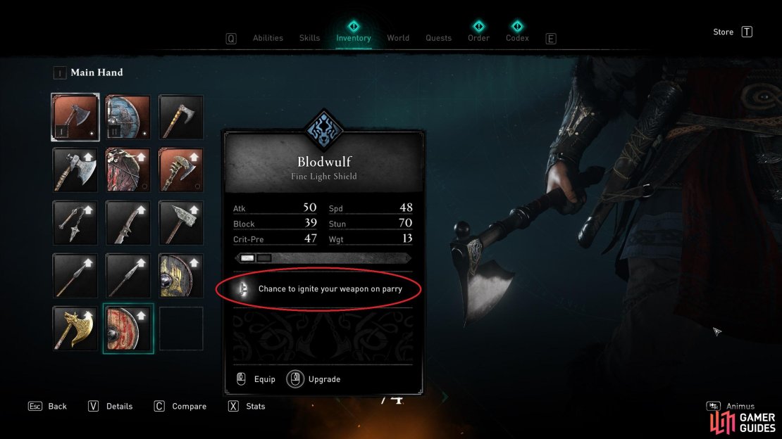 Take note of passive abilities on weapons and experiment with them when you find new ones.