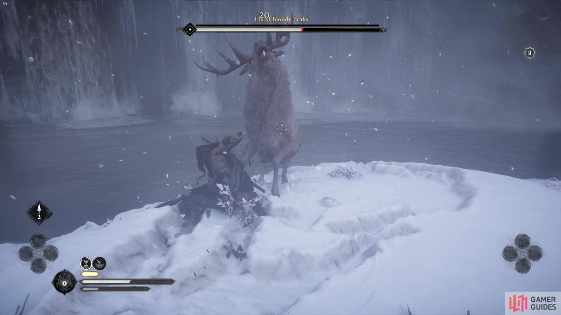The antler attack will be its most frequent attack. 