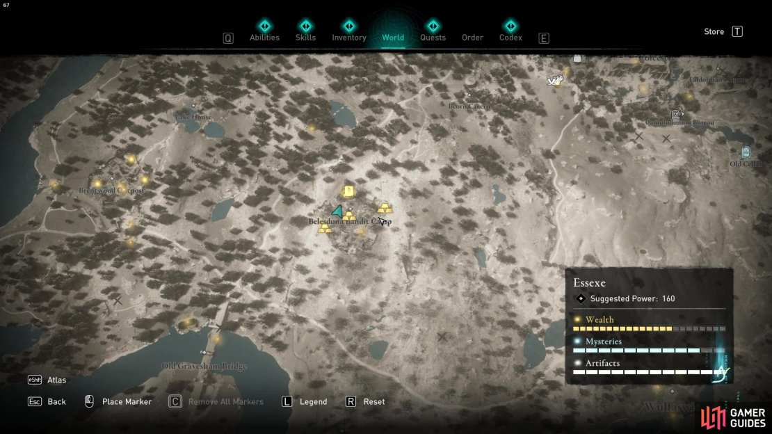 The third Belesduna Bandit Camp ingot is found within a locked building.