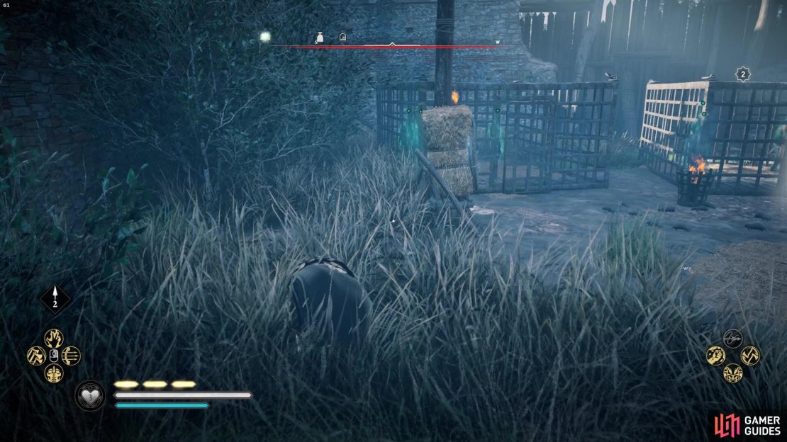 Cynewulf is found within a cell in Crepelgate Fort.