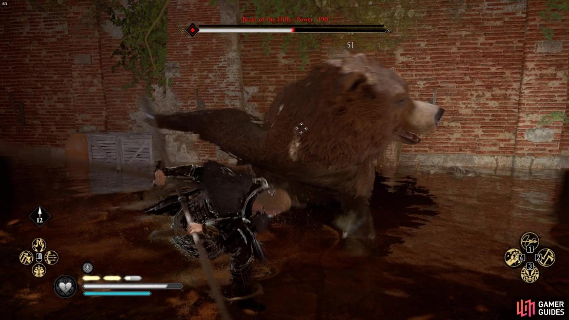 The swipe attack is fast and deals a lot of damage. 
