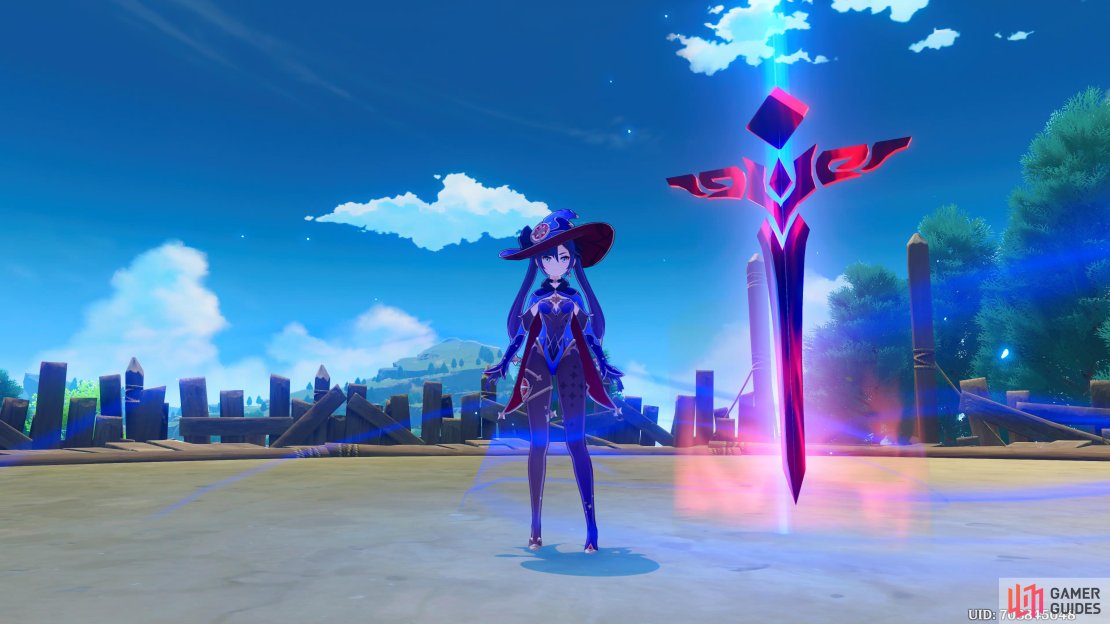 Mona waiting for her upcoming battle in Dadaupa Gorge&rsquo;s Meaty Arena.