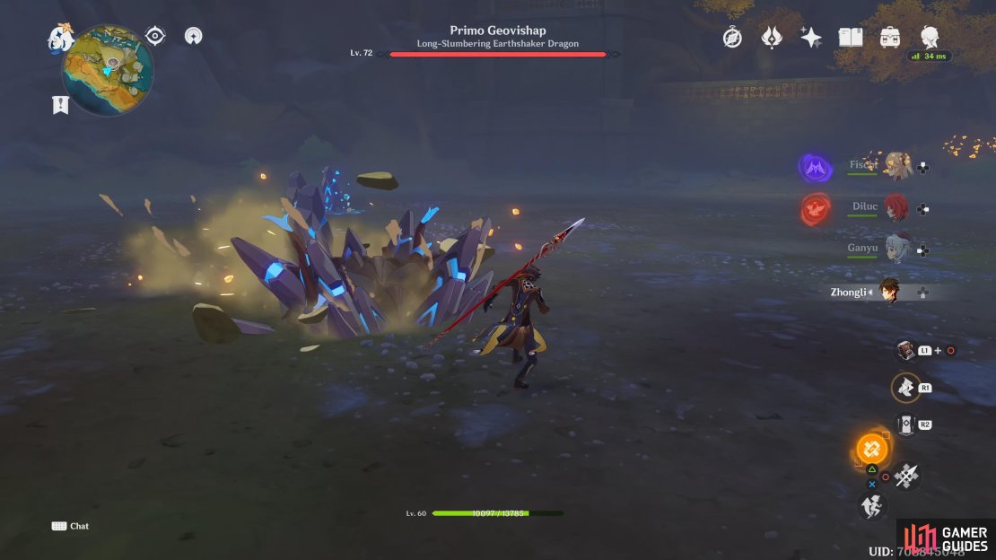Run towards the boss when it burrows and the dodge away from it as it slams