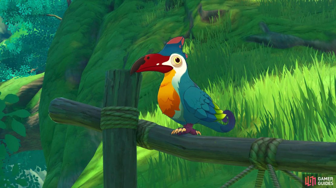 When you reach Gandharva Ville, you&rsquo;ll notice a Dusk Bird.