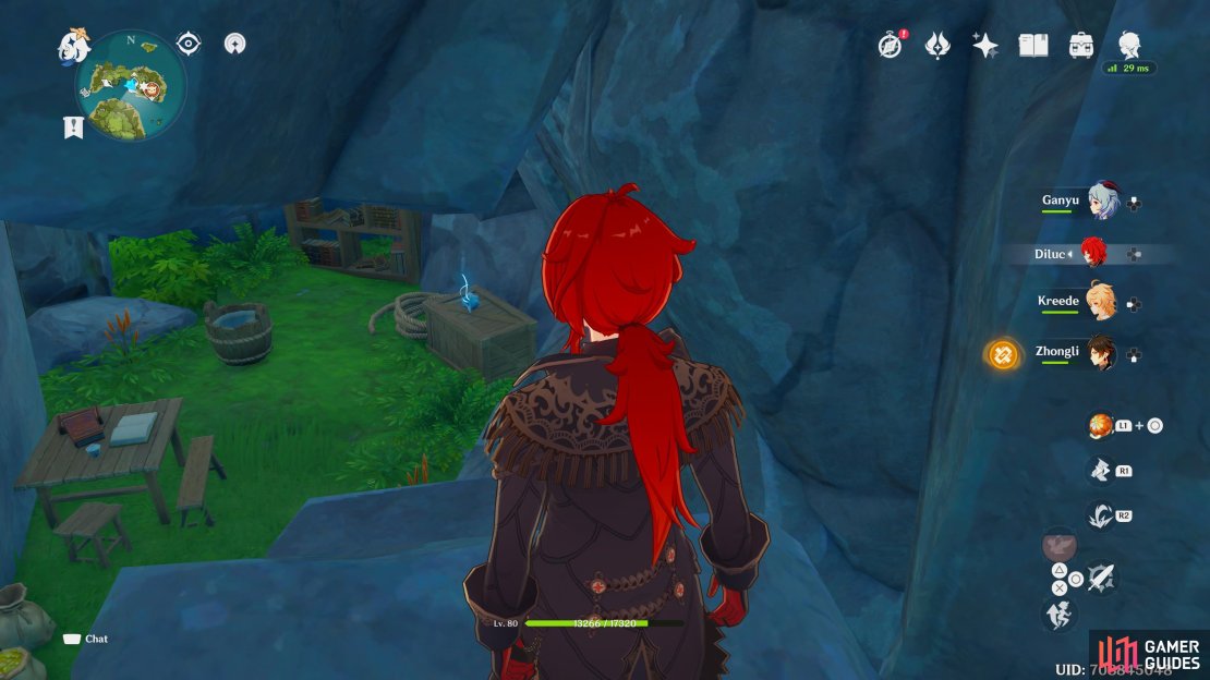 Echoing Tale 25: This Tale can be found a little south of Twinning Isles waypoint inside a cave.