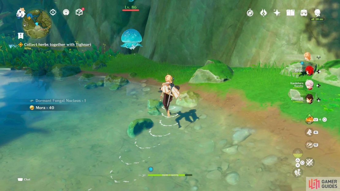 You may have to defeat a few Floating Hydro Fungus&rsquo; along the way.