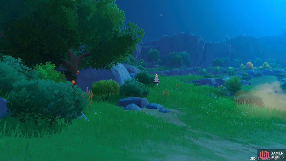 You&rsquo;ll eventually find Barbara standing by a tree if you keep following the path north.