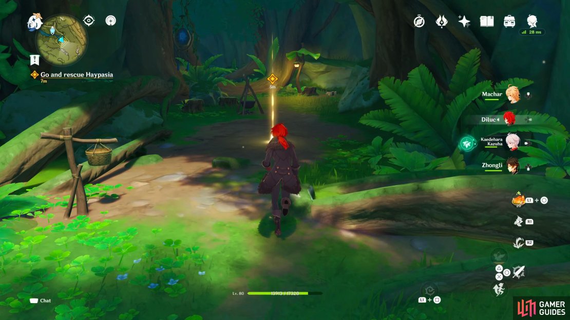 When you reach the objective in the cave, the quest will end. You&rsquo;ll immediately start the next quest as you go into the cutscene.