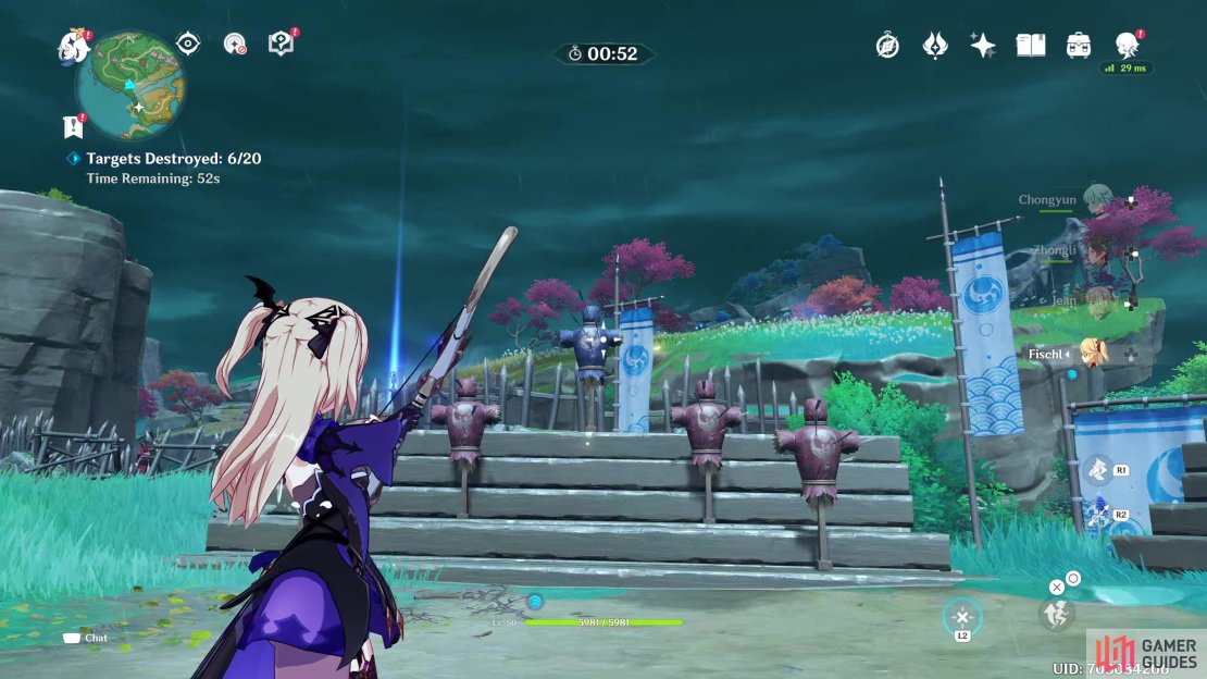 Complete the Archery Training to show  Shouji and Hisahiko your technique 