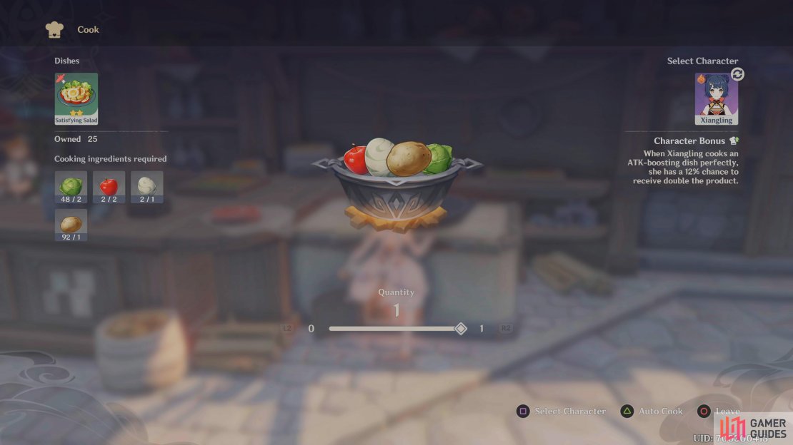 Sara tasks you with creating a Satisfying Salad
