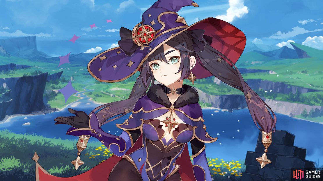 Mona&rsquo;s new outfit in Genshin Impact.